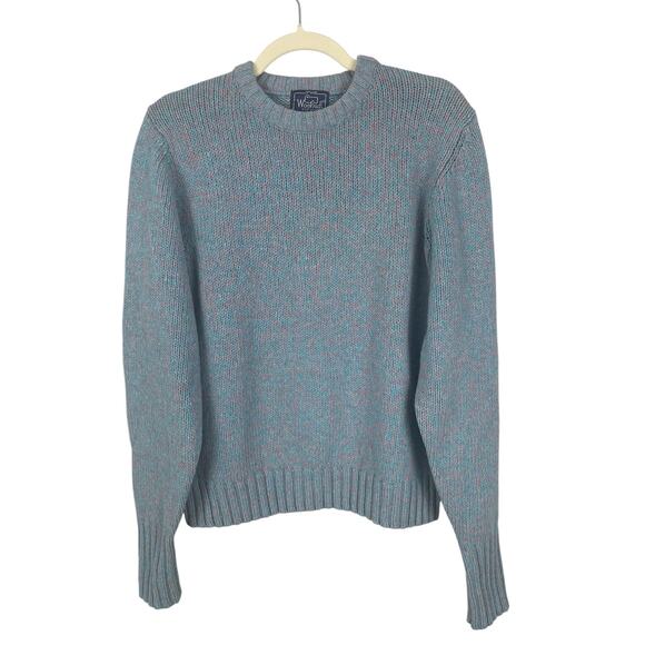 Vintage Woolrich Wool Blend Speckled Pullover Crewneck Sweater Classic Women's M - Picture 2 of 12